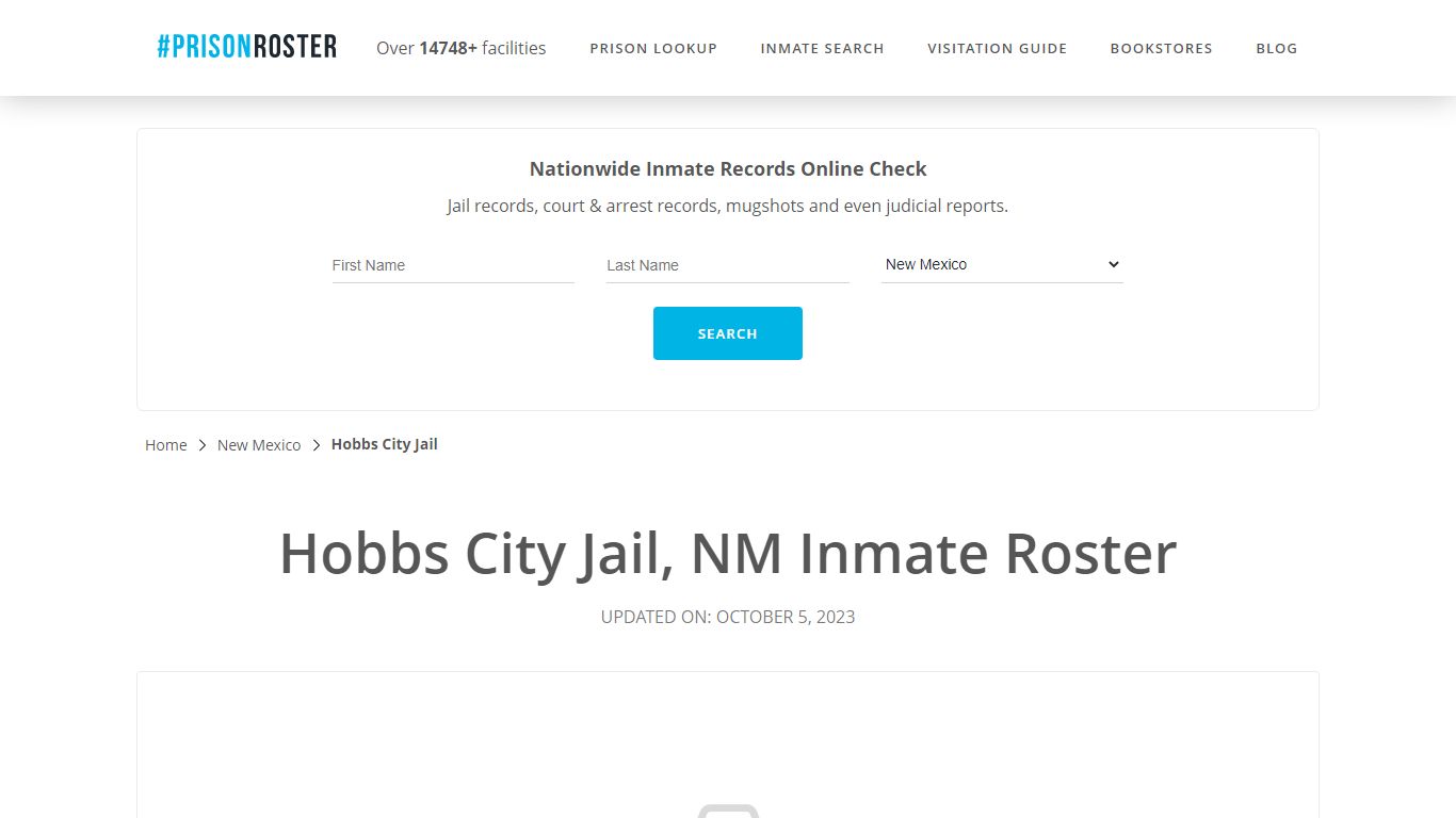 Hobbs City Jail, NM Inmate Roster - Prisonroster